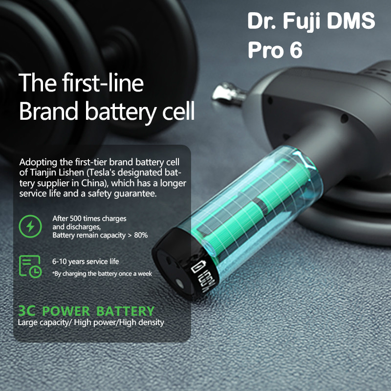 Dr. Fuji DMS Pro6 Deep Muscle Stimulator Professional Massager With  Titanium Alloy Head